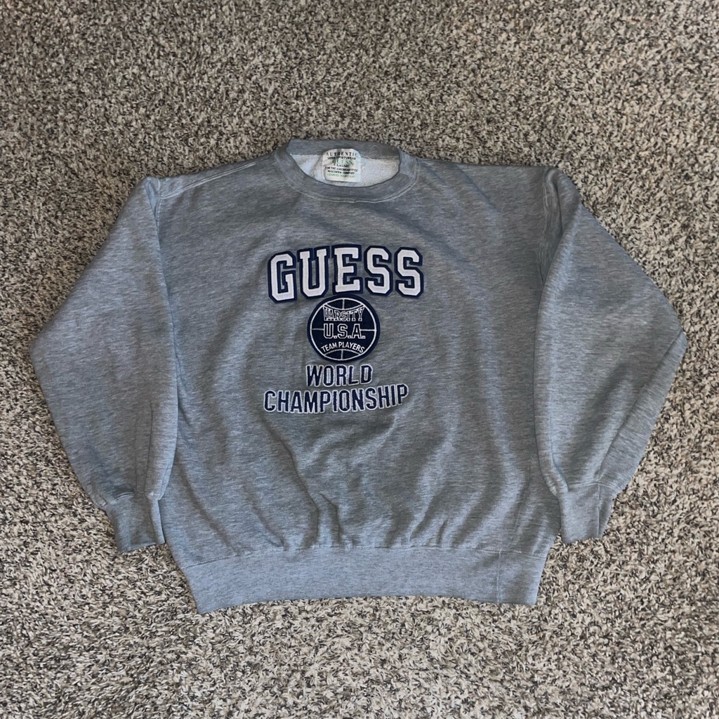 Vintage Guess World Championship Crewneck